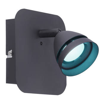 1 Wandstrahler flammig LED Jaylyn Perspections KT13ulc5FJ